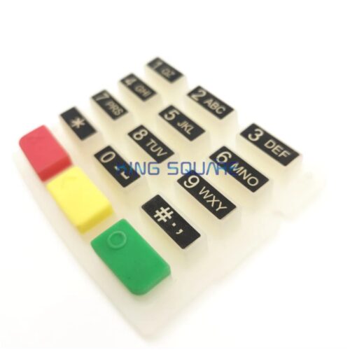 Waterproof Backlit Spray Silicone Rubber Switch Keypad Molding Buttons De Epoxy Silicon Keyboard for TV Remote Control