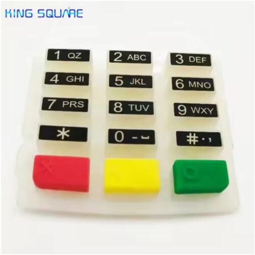 Waterproof Backlit Spray Silicone Rubber Switch Keypad Molding Buttons De Epoxy Silicon Keyboard for TV Remote Control