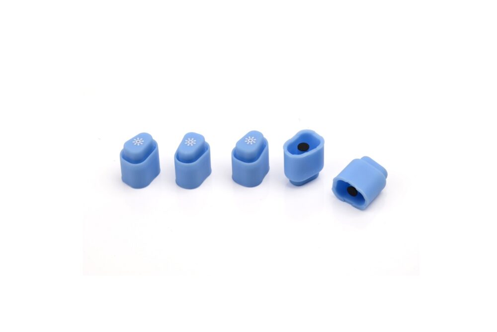 Silicone Rubber Keyboard Eco-friendly Soft Spray Coated Custom Music Player Silicone Buttons