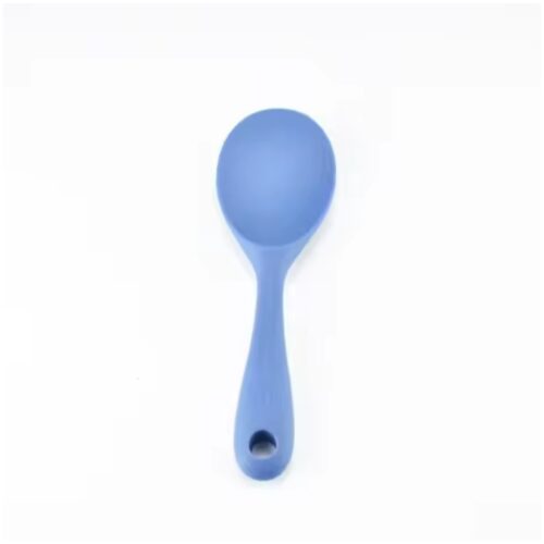 OEM Heat Resistant Food Service Spoon Silicone Rice Paddle Spatula Home Kitchen Tools Silicone Rice Spoon