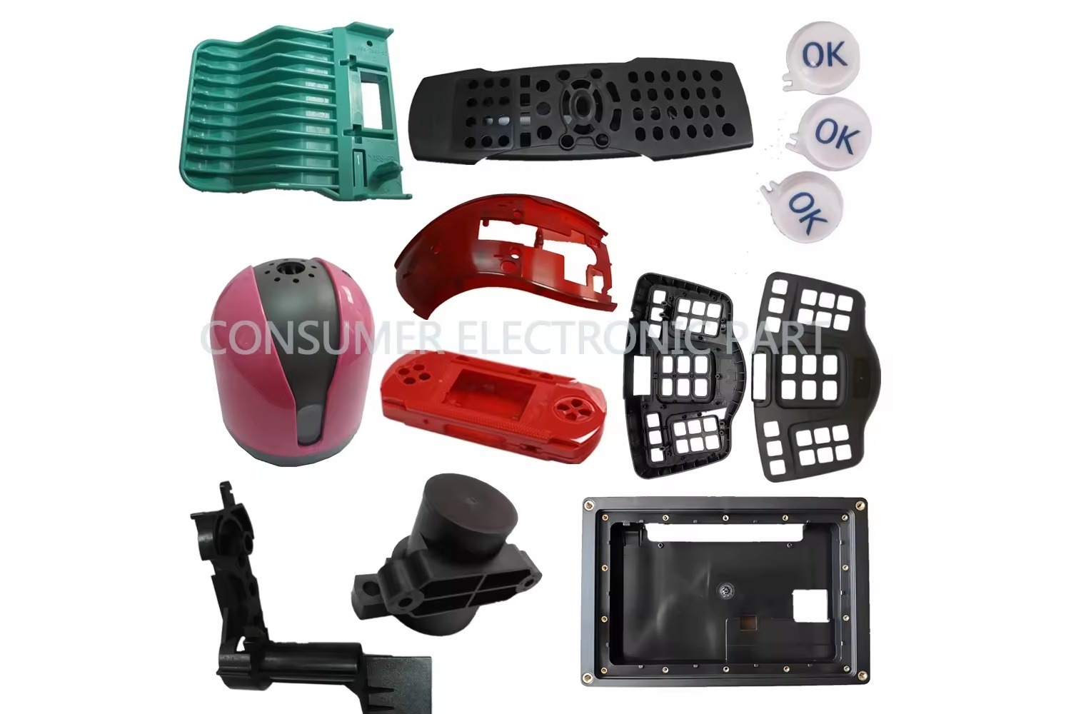 Bull Plastic Module Custom Injection Mold Plastic Mold Inject Overmold Parts Making Service ...