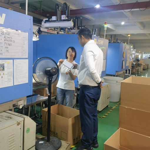 Customer visit Rilong factory