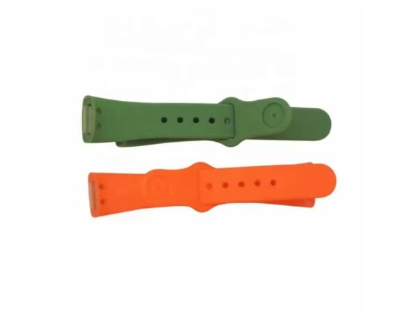 LSR Injection Molding Silicone Rubber Watchband Silicone Watch Straps Bracelet with Customized Designs