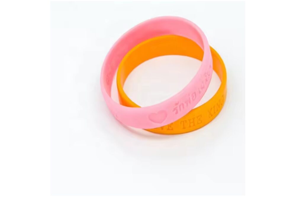 LSR Injection Molding Silicone Rubber Watchband Silicone Watch Straps Bracelet with Customized Designs