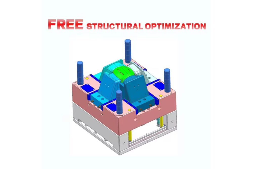 Custom industrial design 3D mold drawing service metal mold plastic products injection mold production