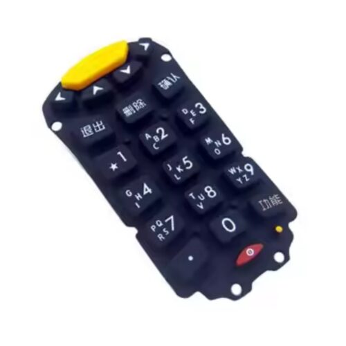 rubber mold supplier customized silicone rubber rubber button keypad OEM silicone keypad for home alarm system