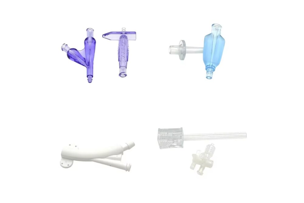 Custom colorful plastic parts Transparent Medical Parts Moulding Injection Molded