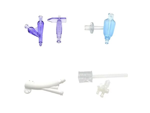 Custom colorful plastic parts Transparent Medical Parts Moulding Injection Molded