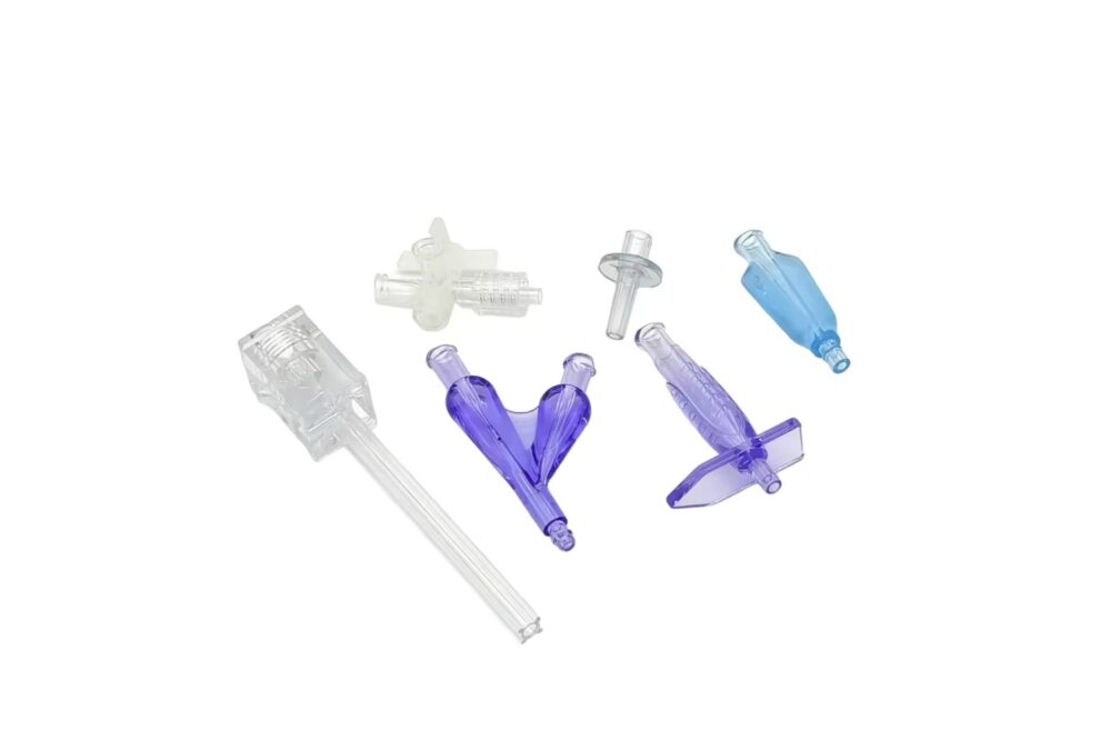 Custom colorful plastic parts Transparent Medical Parts Moulding Injection Molded