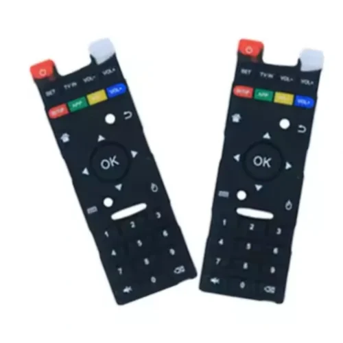 Silicone Remote Control Keypads Conductive Home Appliance Silicone Keypads Molded Silicone Rubber Product Custom Made