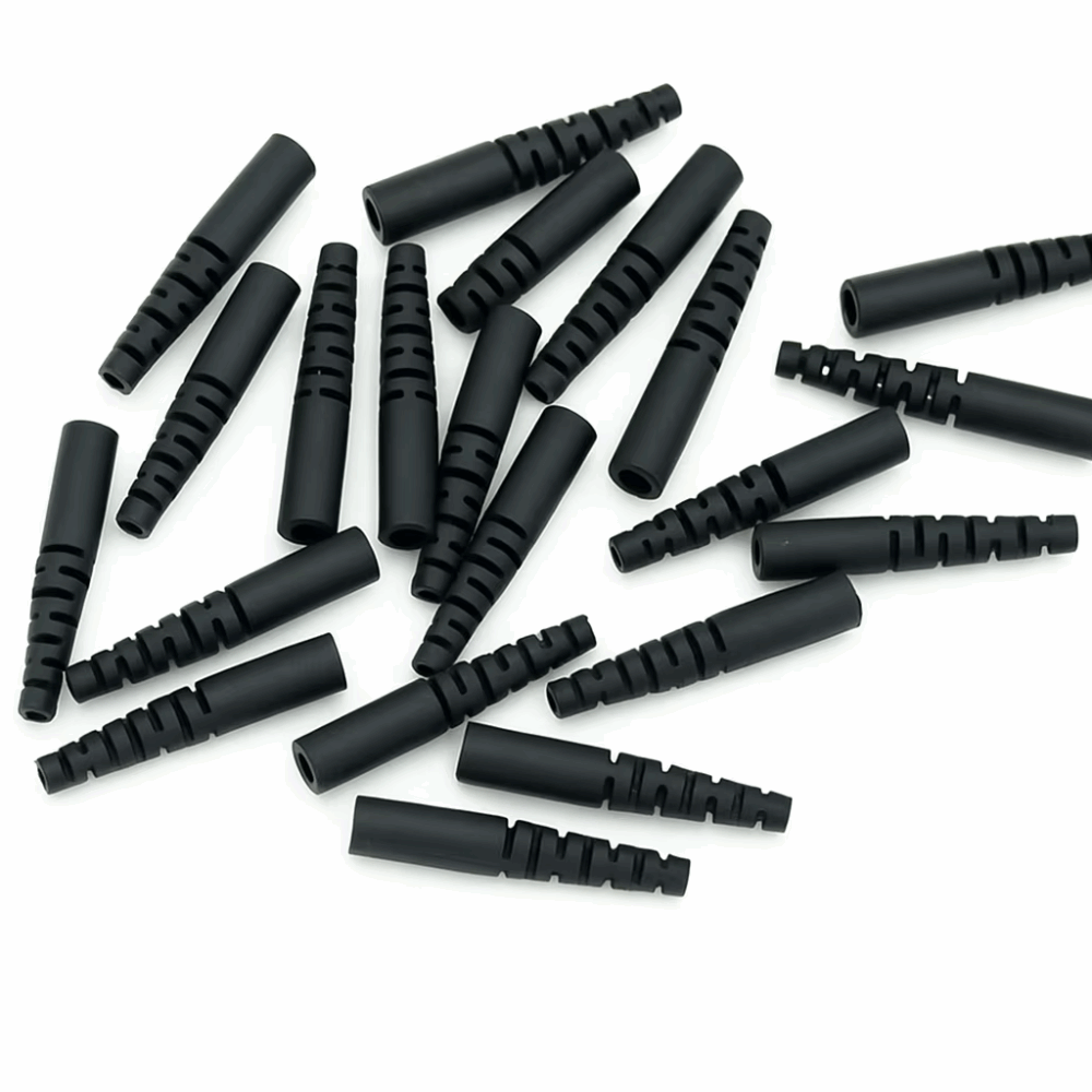 Custom MPO SMA Fiber Optic Boot Moulds Flame Retardant Heat Resistant Tail Sleeve